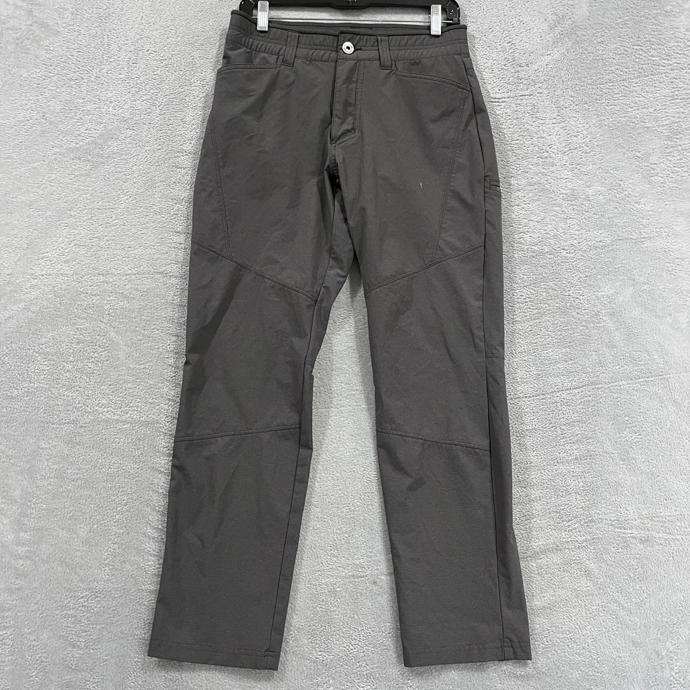 Kuhl Deceptr Pants Mens 30x30 Carbon UPF 50 Hiking Trails Outdoors Nylon Stretch